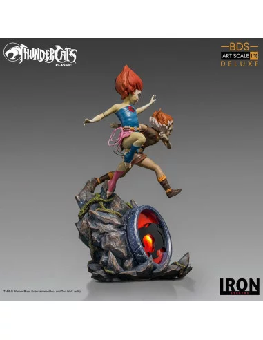 es::ThunderCats: Los felinos cósmicos Estatua BDS Art Scale 1/10 WilyKit & WilyKat Deluxe 22 cm