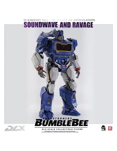 es::Transformers Bumblebee Pack de 2 Figuras 1/6 DLX Soundwave & Ravage 28 cm es::Transformers Bumblebee Pack de 2 Figuras 1/6 DLX Soundwave & Ravage 28 cm