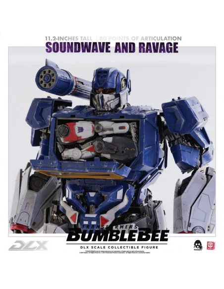 es::Transformers Bumblebee Pack de 2 Figuras 1/6 DLX Soundwave & Ravage 28 cm es::Transformers Bumblebee Pack de 2 Figuras 1/6 DLX Soundwave & Ravage 28 cm