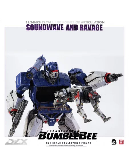 es::Transformers Bumblebee Pack de 2 Figuras 1/6 DLX Soundwave & Ravage 28 cm es::Transformers Bumblebee Pack de 2 Figuras 1/6 DLX Soundwave & Ravage 28 cm