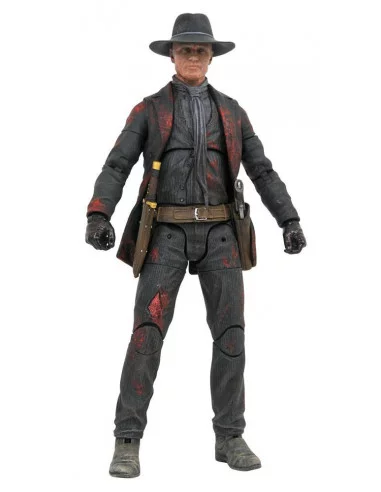 es::Westworld Figura Man in Black Battle Damaged Previews Exclusive 18 cm