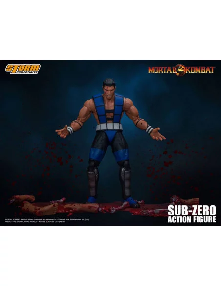 Mortal Kombat Figura 1/12 Sub-Zero Unmasked 16 c-1