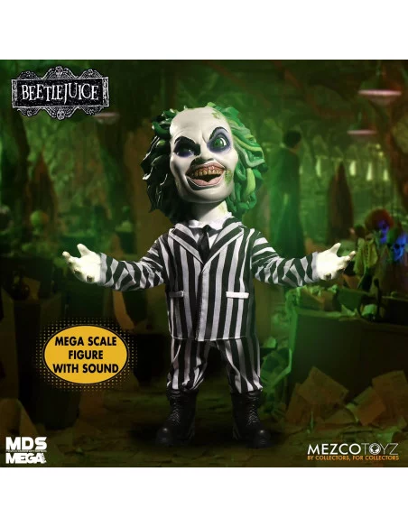 es::Beetlejuice Figura Parlante MDS Mega Scale Beetlejuice 38 cm