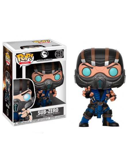 es::Mortal Kombat POP! Games Vinyl Figura Subzero 9 cm