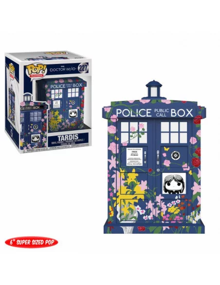 es::Doctor Who Super Sized POP! TV Vinyl Figura Clara's Memorial Tardis 15 cm