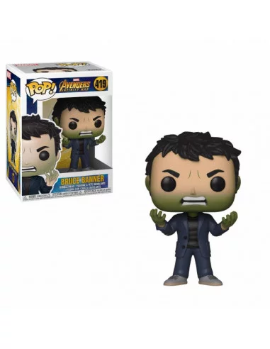 es::Avengers Infinity War Figura POP! Movies Vinyl Bruce Banner 9 cm