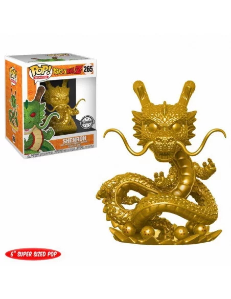 es::Dragonball Z POP! Animation Vinyl Figura Shenron Gold 15 cm