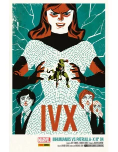 es::Inhumanos vs. Patrulla-X 04 Portada alternativa