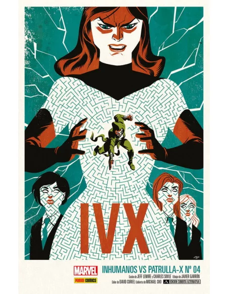es::Inhumanos vs. Patrulla-X 04 Portada alternativa