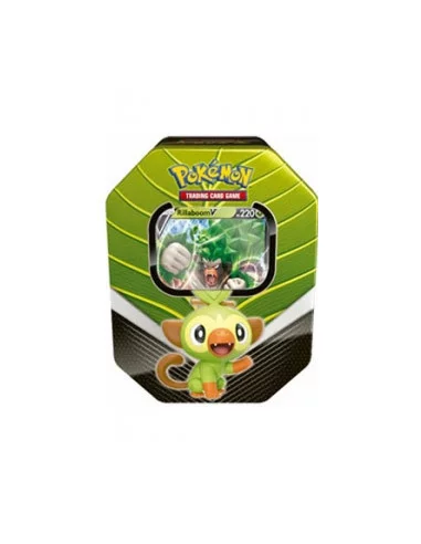 es::Pokémon. Lata Compañeros de Galar: Rillaboom