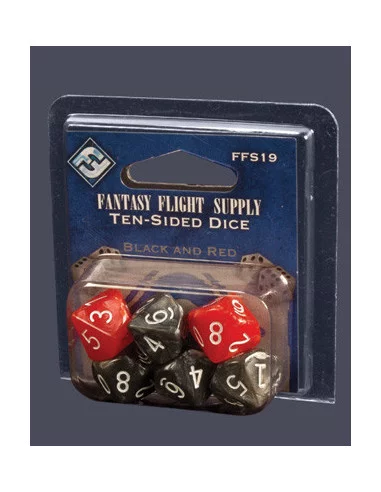 es::Dados de diez caras 6 Fantasy Flight