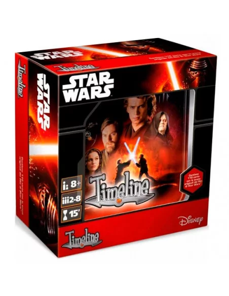 es::Timeline Star wars - Episodios I a III. Juego de mesa