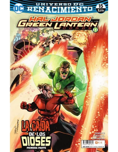 es::Green Lantern 70/ 15: La caída de los dioses. Parte 1 Renacimiento