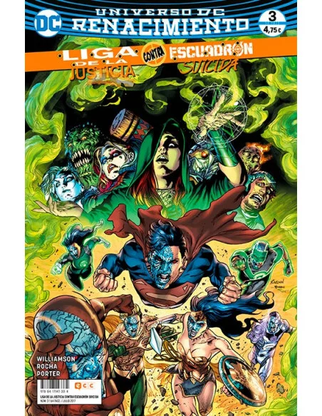 es::Liga de la Justicia contra Escuadrón Suicida 03 de 3 Renacimiento