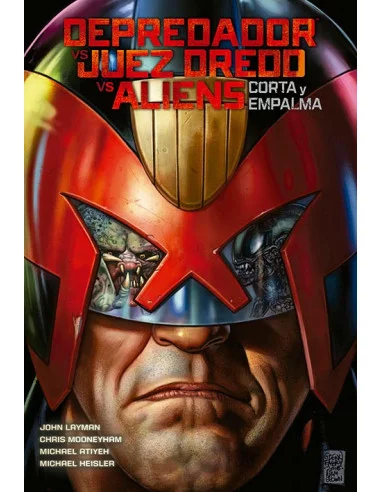 es::Depredador vs Juez Dredd vs Aliens: Corta y empalma