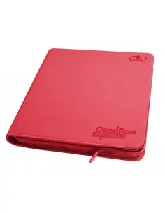 es::Ultimate Guard 12-Pocket QuadRow ZipFolio XenoSkin Rojo