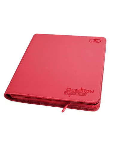 es::Ultimate Guard 12-Pocket QuadRow ZipFolio XenoSkin Rojo