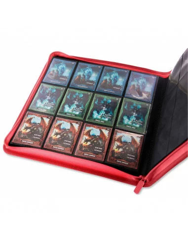es::Ultimate Guard 12-Pocket QuadRow ZipFolio XenoSkin Rojo