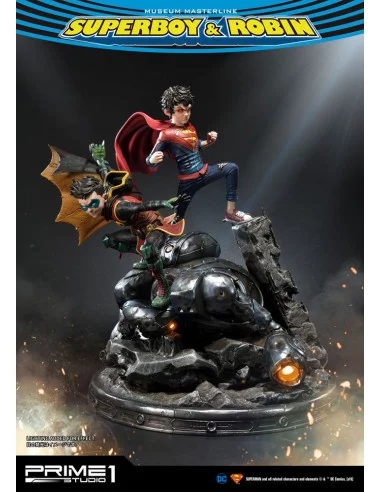 es::DC Comics Estatua 1/3 Superboy & Robin Prime 1 Studio 64 cm