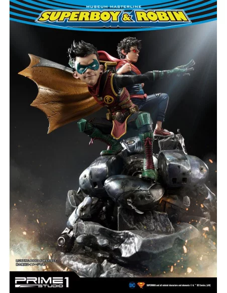 es::DC Comics Estatua 1/3 Superboy & Robin Prime 1 Studio 64 cm es::DC Comics Estatua 1/3 Superboy & Robin Prime 1 Studio 64 cm