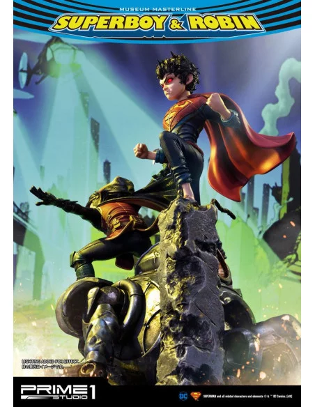 es::DC Comics Estatua 1/3 Superboy & Robin Prime 1 Studio 64 cm