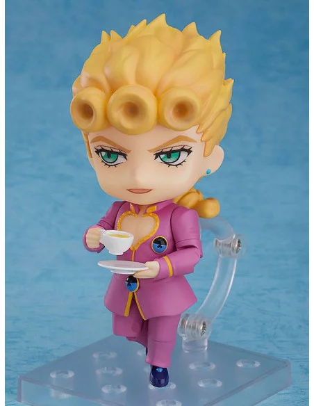 es::Jojo's Bizarre Adventure Golden Wind Figura Nendoroid Giorno Giovanna 10 cm es::Jojo's Bizarre Adventure Golden Wind Figura Nendoroid Giorno Giovanna 10 cm