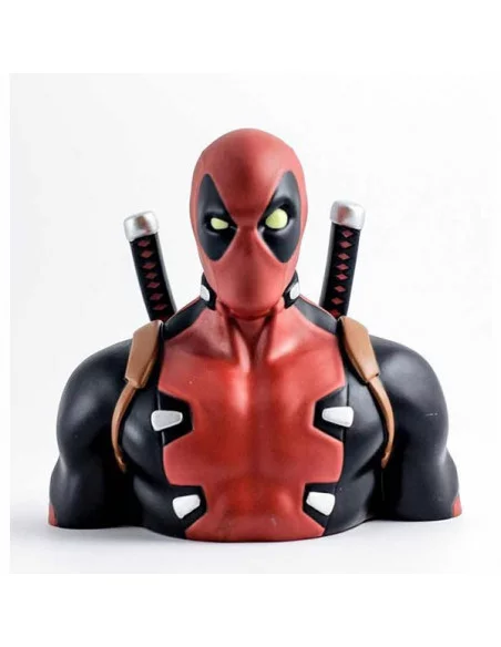 es::Marvel Comics Hucha Busto Deadpool Masacre Deluxe 22 cm