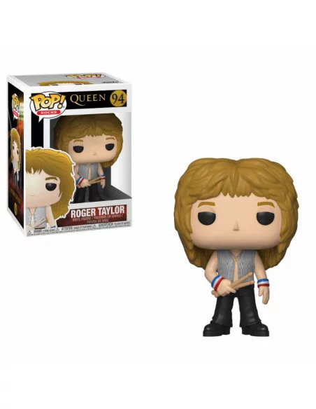 es::Queen POP! Rocks Vinyl Figura Roger Taylor 9 cm