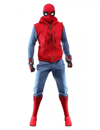 es::Spider-Man: Far from Home Figura 1/6 Spider-Man Homemade Suit Hot Toys 29 cm