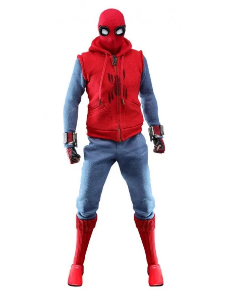 es::Spider-Man: Far from Home Figura 1/6 Spider-Man Homemade Suit Hot Toys 29 cm