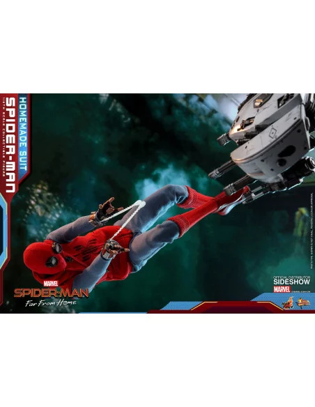 es::Spider-Man: Far from Home Figura 1/6 Spider-Man Homemade Suit Hot Toys 29 cm es::Spider-Man: Far from Home Figura 1/6 Spider-Man Homemade Suit Hot Toys 29 cm