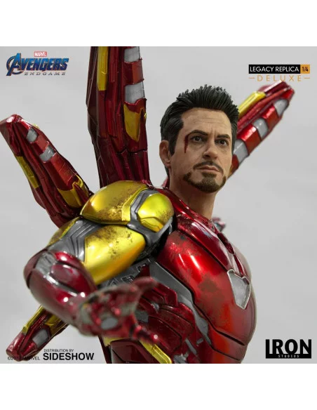 es::Vengadores: Endgame Estatua Legacy Replica 1/4 Iron Man Mark LXXXV Deluxe Version 84 cm