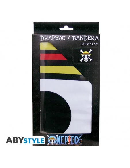 es::One Piece Bandera Calavera - Luffy 70 x 120 cm es::One Piece Bandera Calavera - Luffy 70 x 120 cm