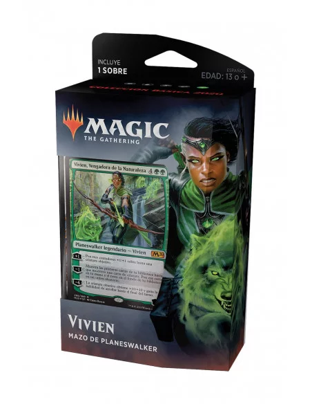 es::Magic The Gathering: Vivien - Mazo de Planeswalker Colección Básica 2020