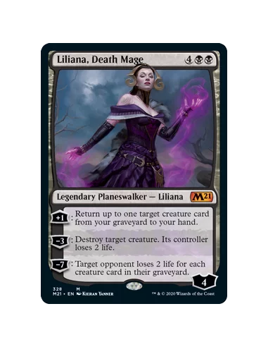 Magic Core 2021 Liliana, Death Mage Planeswalker D-10