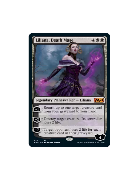 Magic Core 2021 Liliana, Death Mage Planeswalker D-10