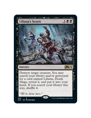 Magic Core 2021 Liliana, Death Mage Planeswalker D-13