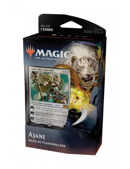es::Magic The Gathering: Ajani - Mazo de Planeswalker Colección Básica 2020