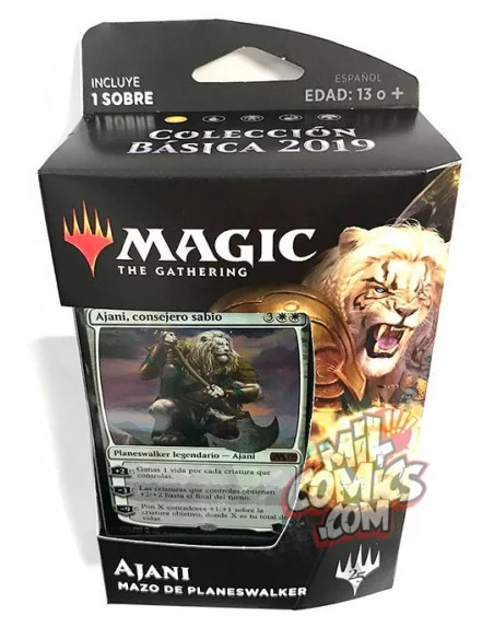 es::Magic The Gathering: Ajani - Mazo de Planeswalker Colección Básica 2019