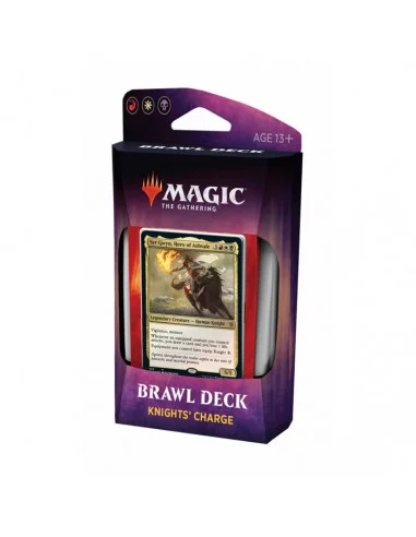 es::Magic the Gathering Throne of Eldraine Knight's Charge Mazo de Brawl en inglés