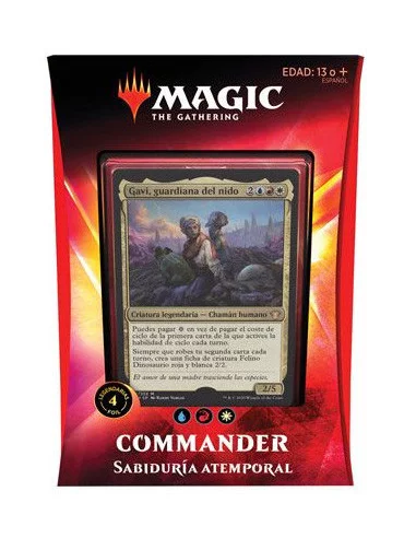 es::Magic the Gathering: Sabiduría Atemporal Mazo de Commander Ikoria: Mundo de Behemoths