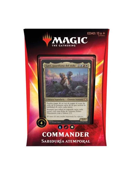 es::Magic the Gathering: Sabiduría Atemporal Mazo de Commander Ikoria: Mundo de Behemoths