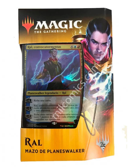 es::Magic The Gathering: Ral - Mazo de Planeswalker de Gremios de Ravnica