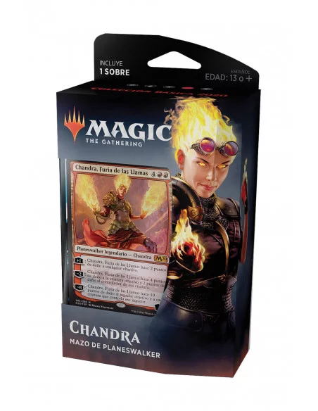 es::Magic The Gathering: Chandra - Mazo de Planeswalker Colección Básica 2020