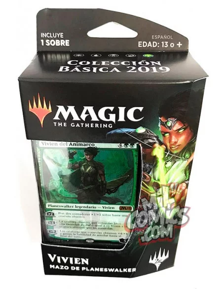 es::Magic The Gathering: Vivien - Mazo de Planeswalker Colección Básica 2019