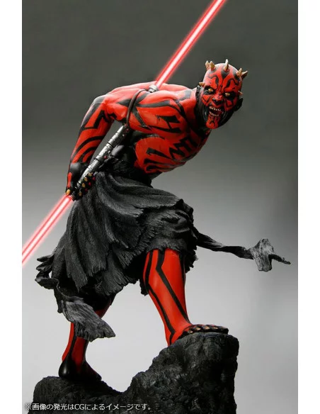 es::Star Wars Estatua ARTFX 1/7 Darth Maul Japanese Ukiyo-E Style Light-Up Edition 28 cm es::Star Wars Estatua ARTFX 1/7 Darth Maul Japanese Ukiyo-E Style Light-Up Edition 28 cm