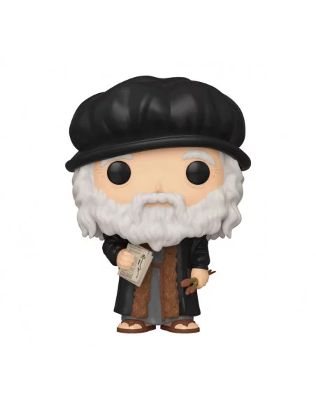 es::Artists Figura Vinyl POP! Leonardo da Vinci 9 cm