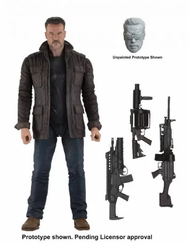 es::Terminator: Dark Fate Figura T-800 18 cm