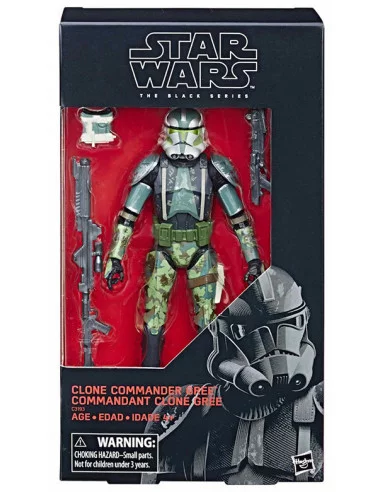 es::Star Wars Black Series Figura Clone Commander Gree 15 cm