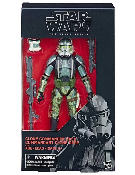 es::Star Wars Black Series Figura Clone Commander Gree 15 cm